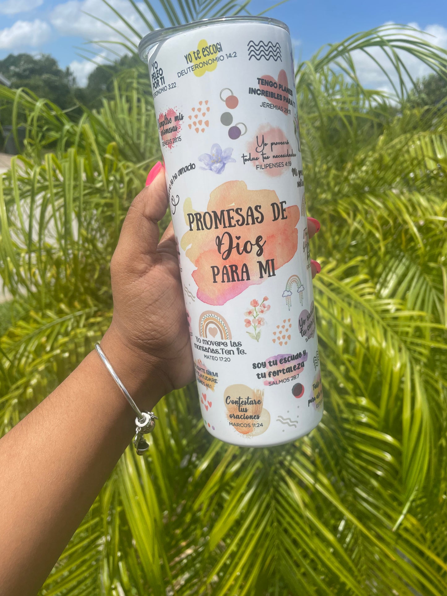 Promesas de Dios Tumbler