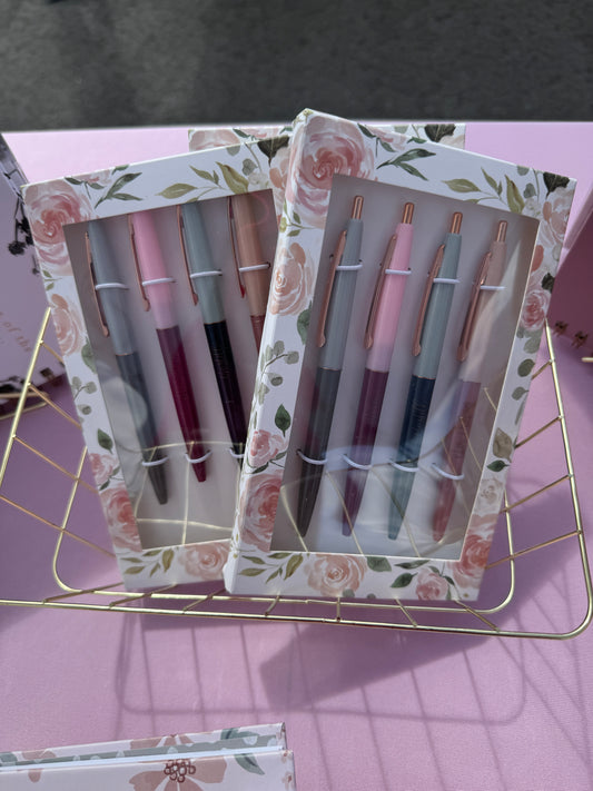 Pen set of 4