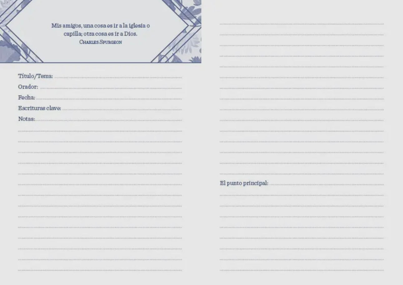 Diario Notas de Sermones