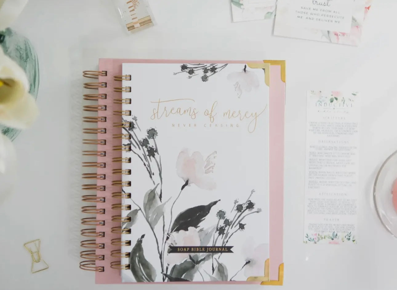 Bible Journal – Cuaderno de Estudio Bíblico S.O.A.P. (Interior en Inglés)