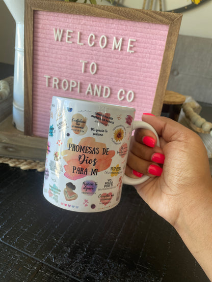 Promesas de Dios Taza