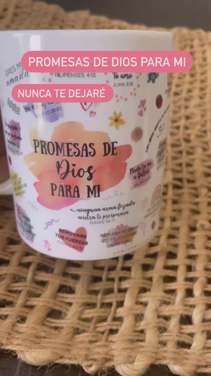 Promesas de Dios Taza
